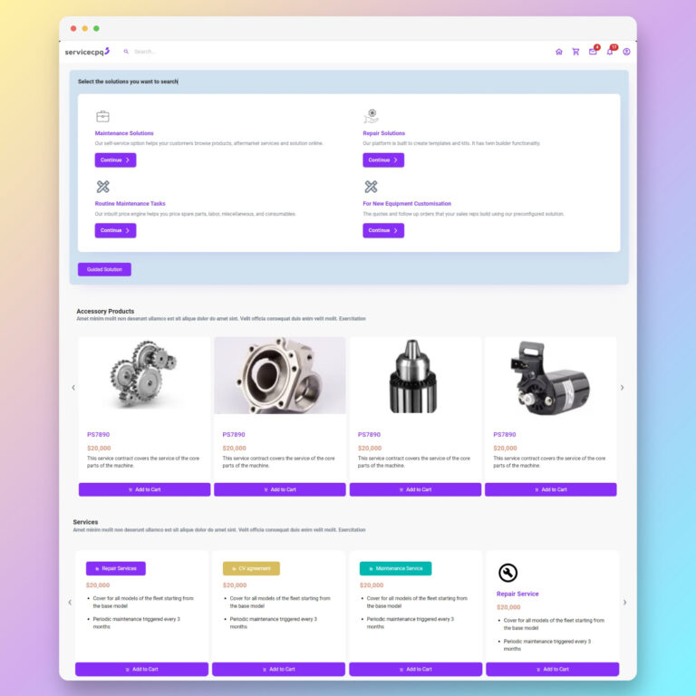 Commerce Home v2