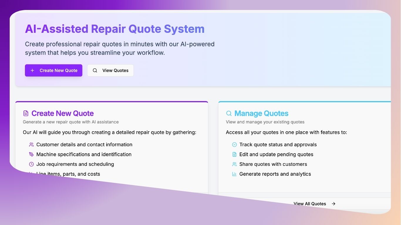 AI-Driven Quoting