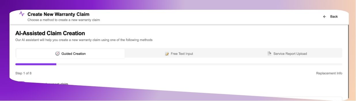 AI augmented Warranty