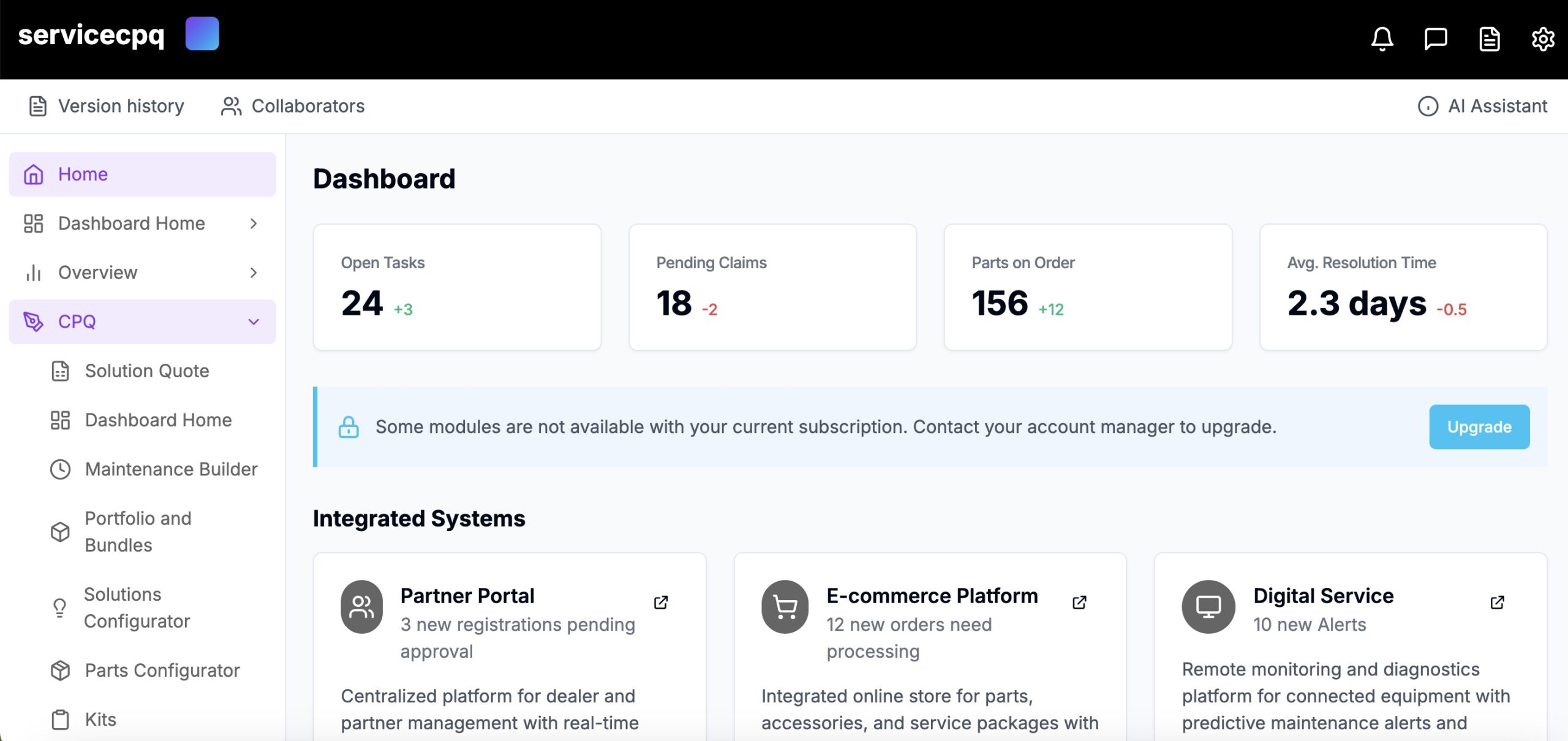 OEM Management Platform