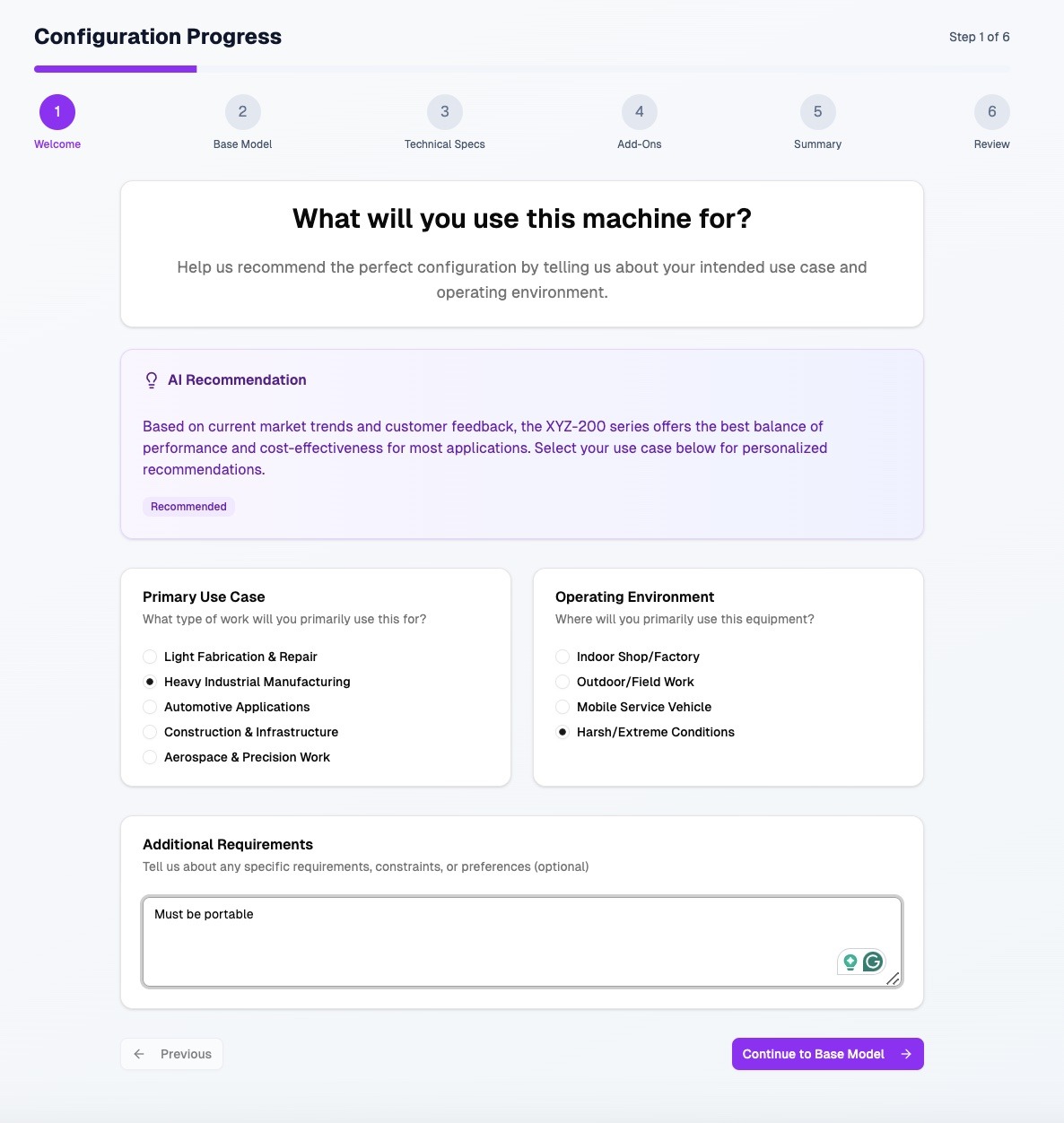 Reference purchasing funnel with 10 steps and a zig‑zag path