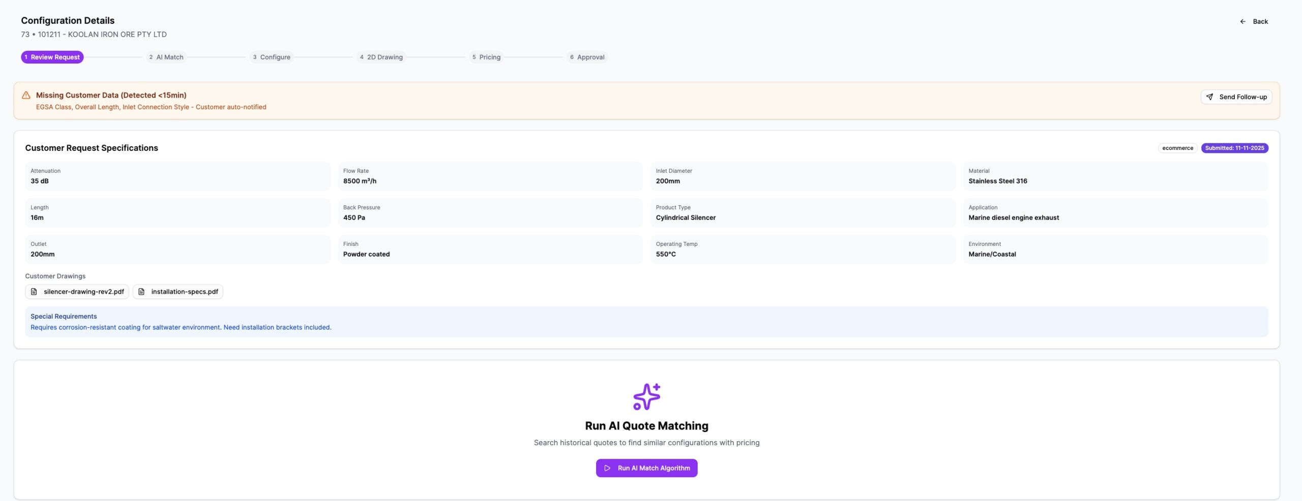 Make to Order Engineering Platform